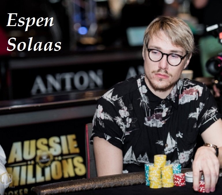 Espen Solaas at 2018 Aussie Millions ME